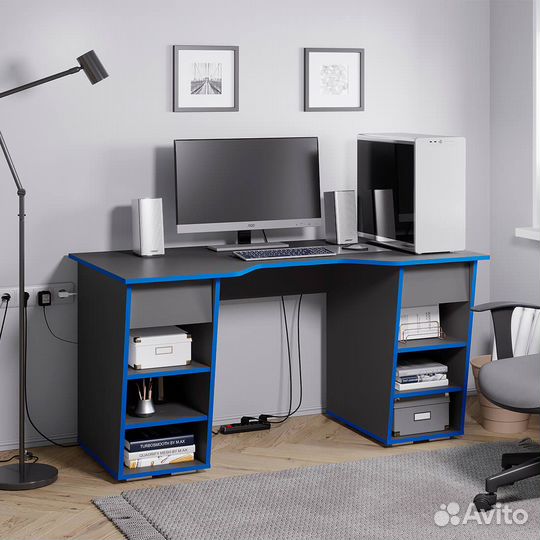 Стол компьютерный Рио ск-01 графит