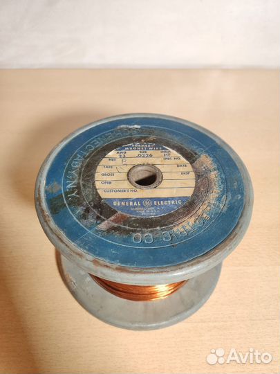 Старинный провод 1930 г. General Electric аудио