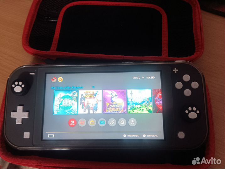 Nintendo Switch lite прошитая