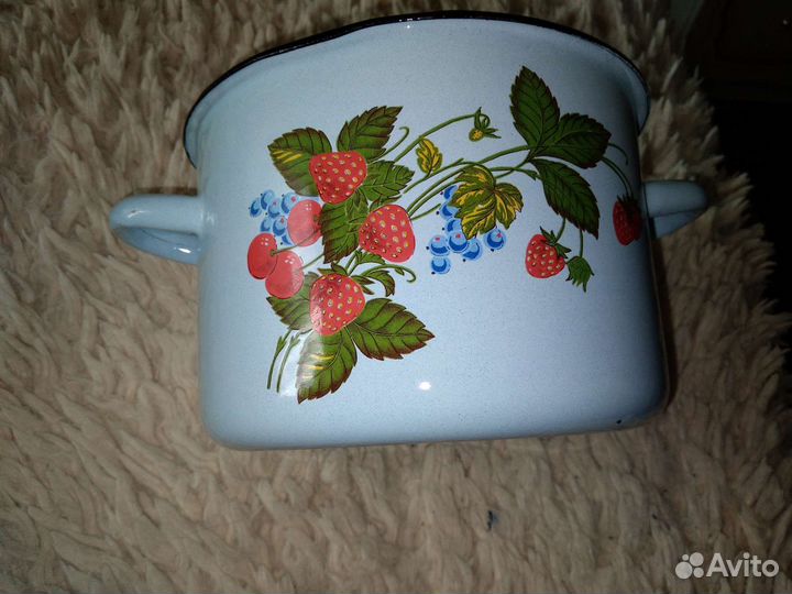 Кастрюля эмалированная СССР