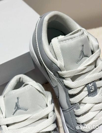 Кроссовки Jordan low wolf grey оригинал