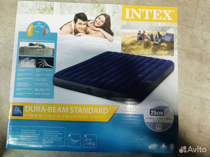 Надувной матрас intex
