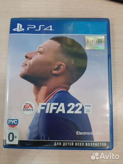 Fifa 22 ps4 диск на русском