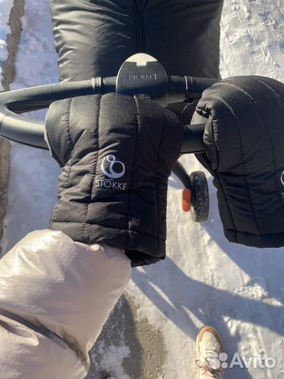 Зимний кит на коляску stokke