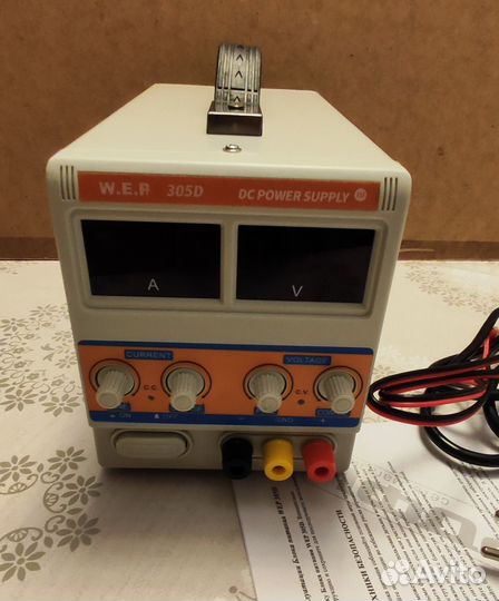 Лабораторный блок питания WEP 305D