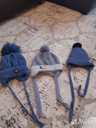 Шапки детские для мальчиков 3 месяца