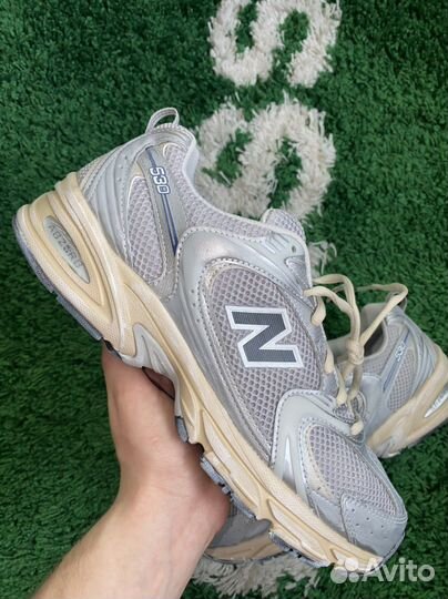 New Balance 530 White Silver Metallic оригинал