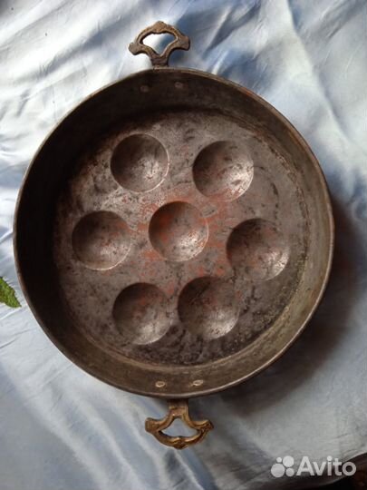 Антикварная форма для выпечки - редкая