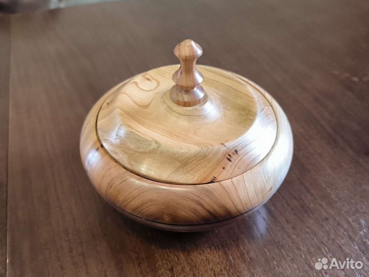 Горшок деревянный