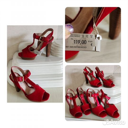 Босоножки Uterque р: 36(23) 38(24) 40(25)есть нюан