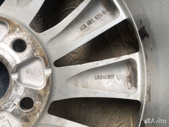Диски vw passat r18