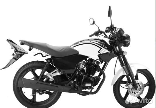 Мотоцикл racer RC150-23 tiger sport белый