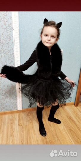 Костюм кошечки,прокат 5-6 лет