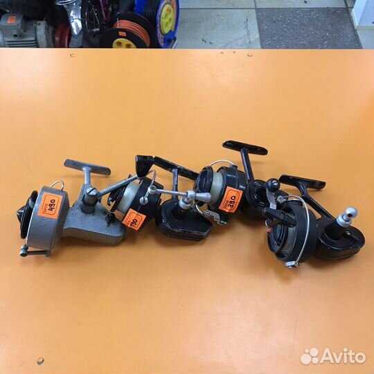 Катушки для удочек и спинингов в ассортименте