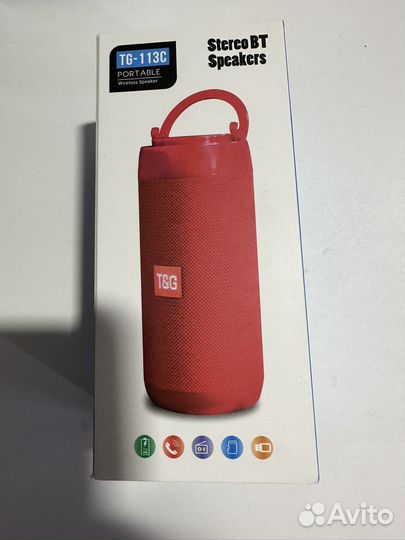 Портативная колонка T&G-113C черная