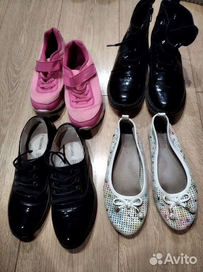 Пакет обуви для девочки 34-35р