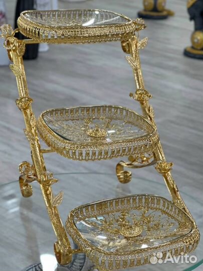 Горка для сервировки менажница этажерка