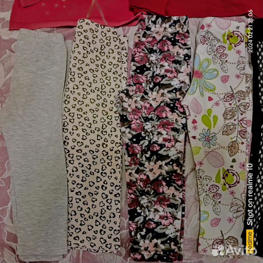 Вещи пакетом на девочку 80-98