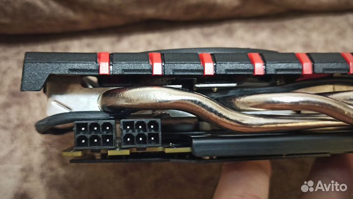 Видеокарта MSI R9 380 4Gb на запчасти/востанов