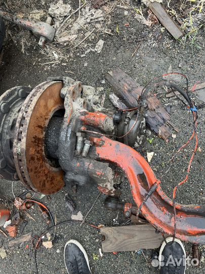 Балка передняя на iveco евростар