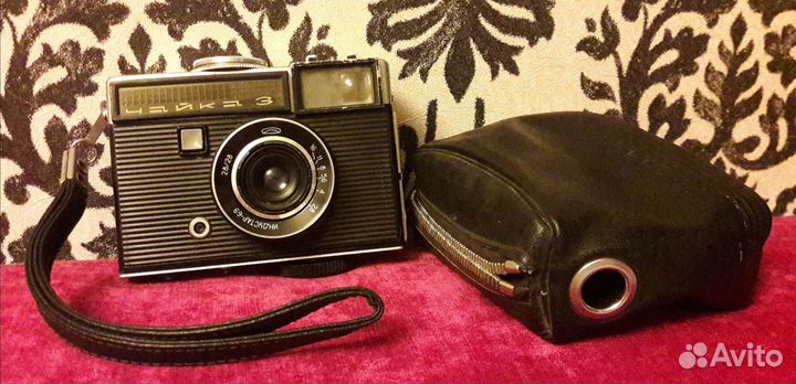 Плёночный фотоаппарат Чайка 3. Фэд 5в