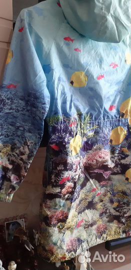 Плащ для девочки рост 128-134