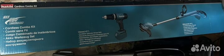 Аккумуляторный набор makita DLX2114X1