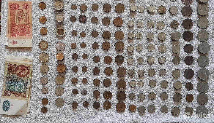 Коллекция монеты и купюр СССР