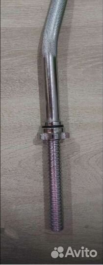 Гриф w-образный хром. d-30мм, L-120 см