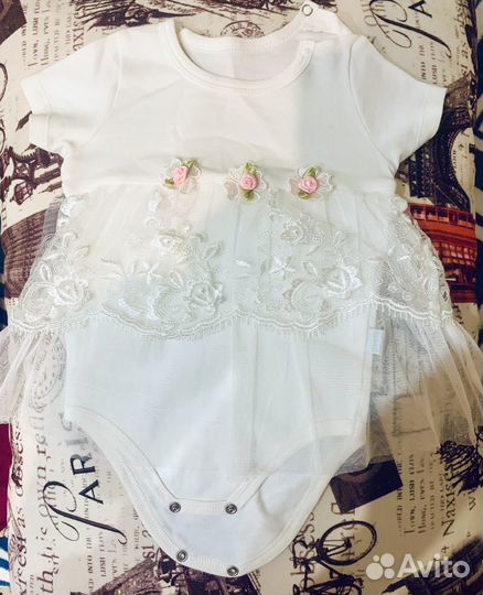 Боди для девочки 70-74