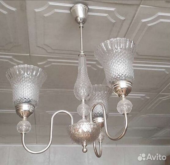 Хрустальная люстра СССР
