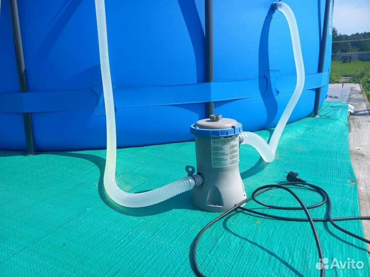 Каркасный бассейн 366 на 122 бу bestway