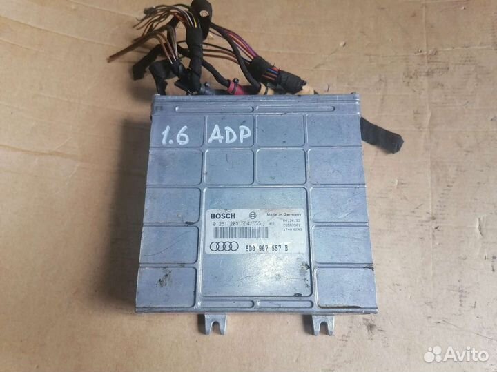 Эбу Двигателя Audi A4 B5,1.6(ADP)