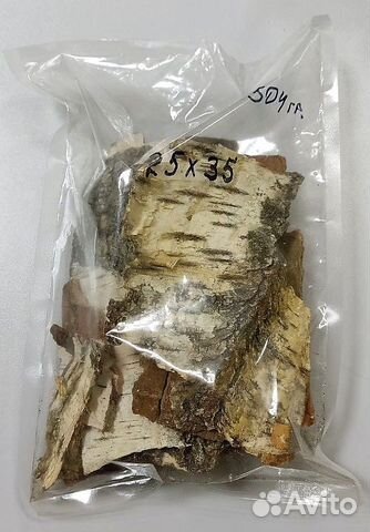 Сухая березовая кора ECO розжиг 0,5 кг