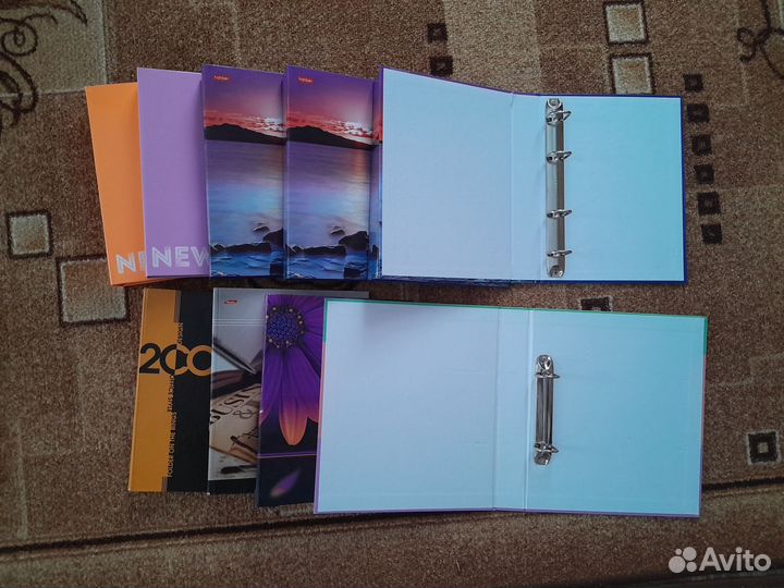Папка на кольцах,формата А5