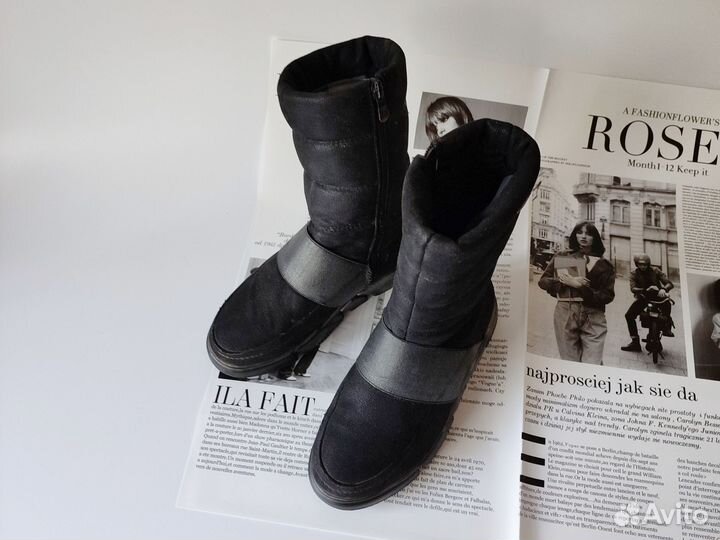 Сапоги зимние для девочки 35 36