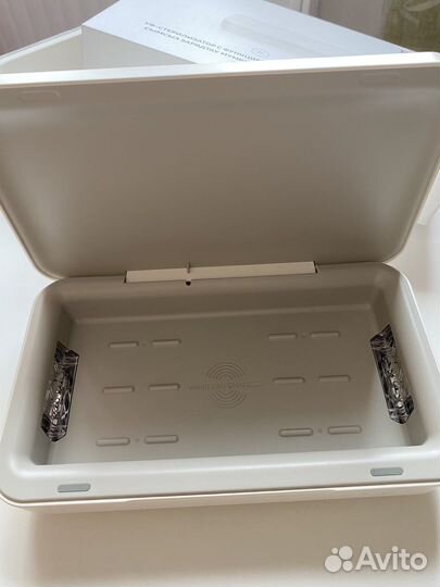 Стерилизатор уф + беспроводная зарядка samsung