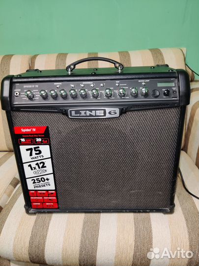 Гитарный комбоусилитель line 6 spider 1v 75