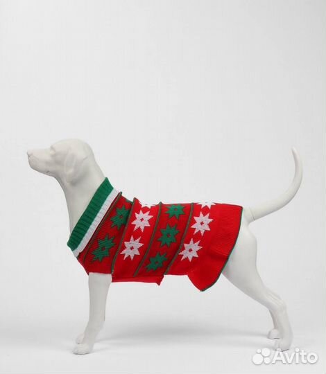 Свитер вязанный для собак