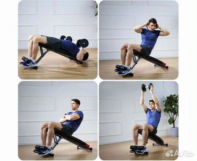 Скамья силовая универсальная DFC D369