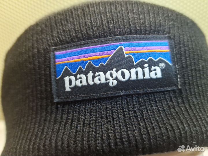 Зимняя шапка Patagonia чёрная