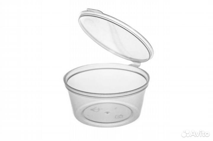 Соусник 30,50 мл,80 мл прозрачный 100 штук