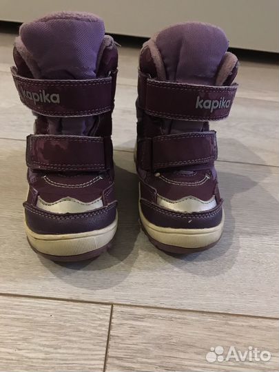 Ботинки зимние капика 23