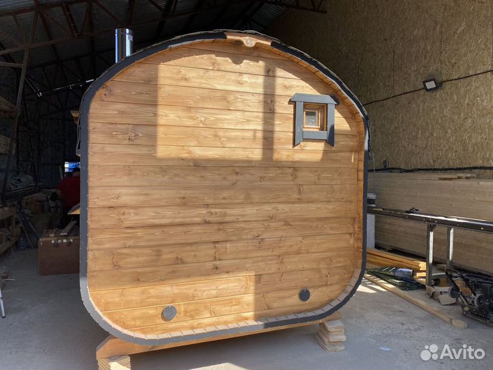 Баня бочка 6 м под ключ