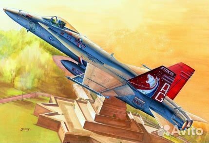 Сборная модель самолета 1 48