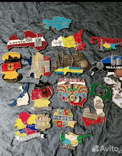 Магниты сувенирные на холодильник