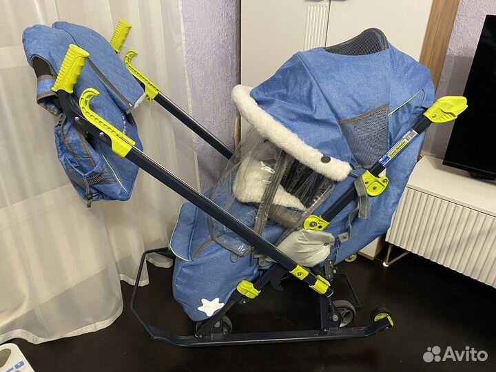 Коляска санки