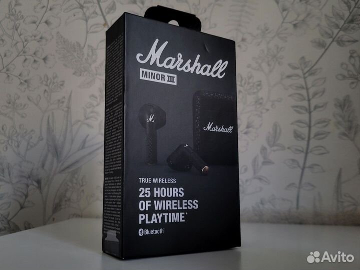 Беспроводные наушники Marshall Minor 3 Оригинал