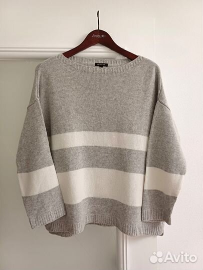 Massimo Dutti свитер р. М шерсть, кашемир серый