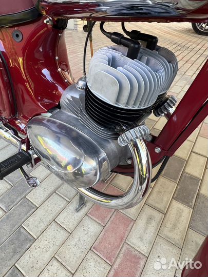 Ява 360 старушка 1954 года выпуска с документами